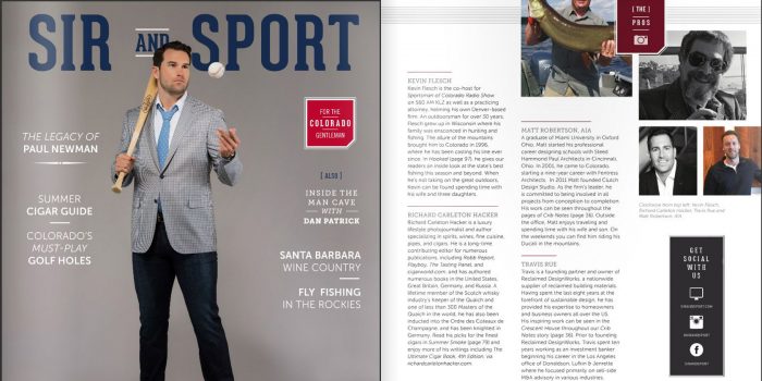 Our Crescent House was published in SIR AND SPORT, the spring issue. Check it out!
